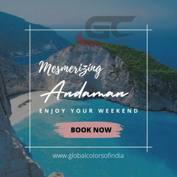Mesmerizing Andaman tour packages by Global Colors Of India