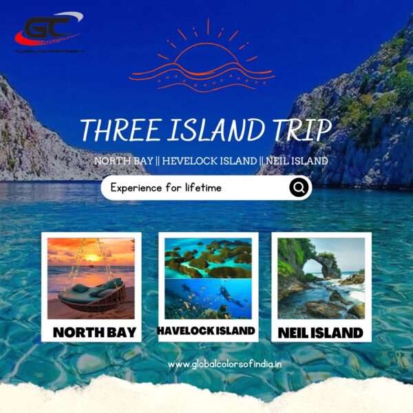 Three island andaman tour packages By Global colors of India
