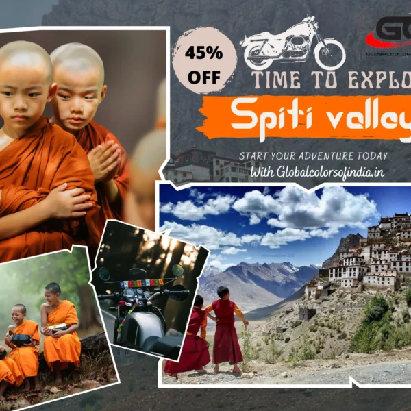 Spiti Valley Tour packages by by Global Colors Of India
